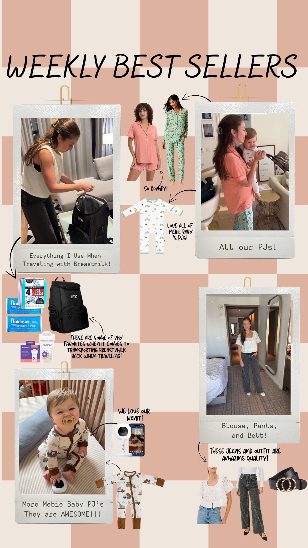 All of your weekly favorites! Linked some alternatives if you wanted to get something that looked similar but more affordable! Love all these outfits! 

#LTKFamily #LTKStyleTip #LTKBaby
