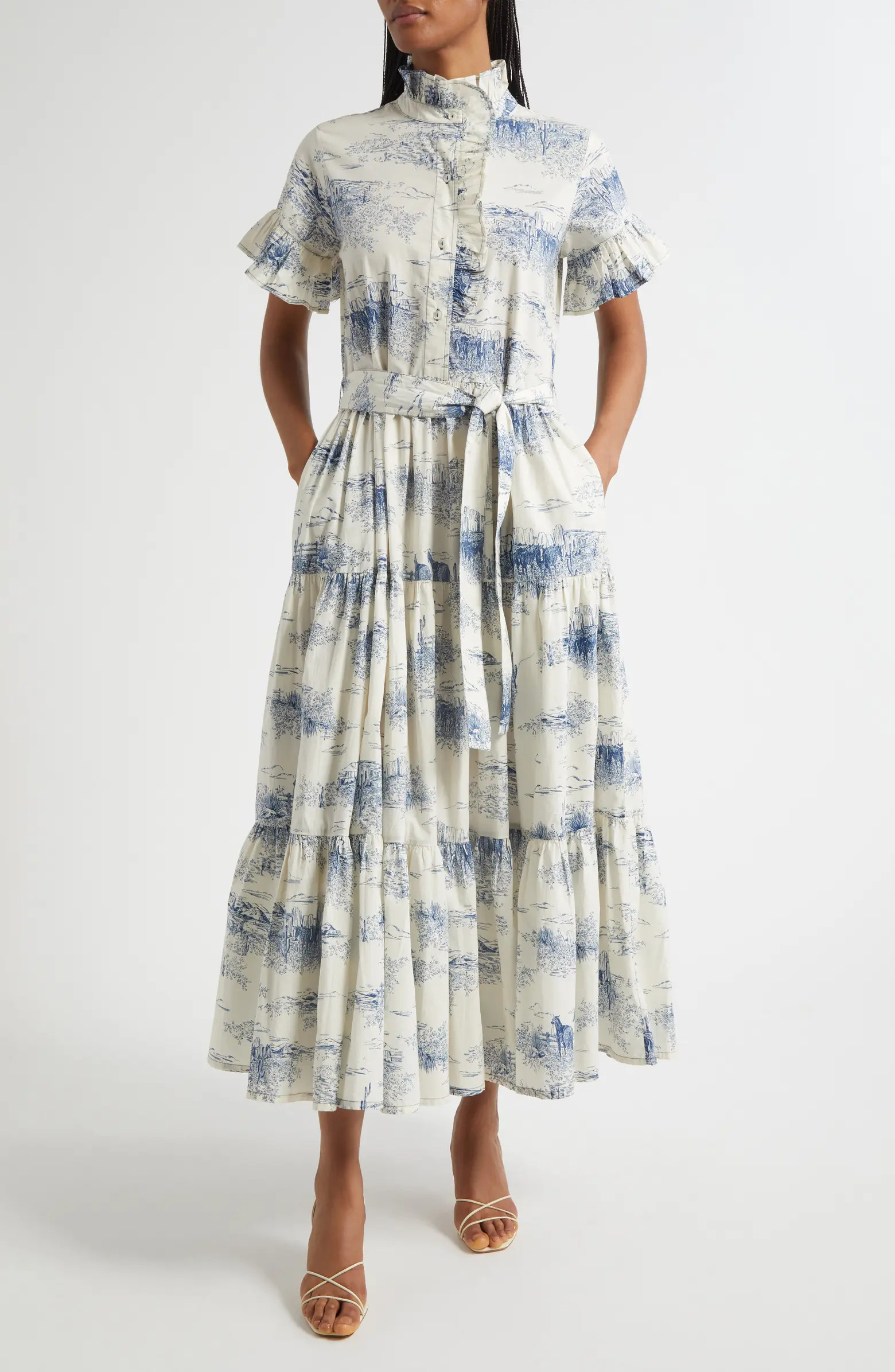 MILLE Victoria Ruffle Front Dress | Nordstrom | Nordstrom