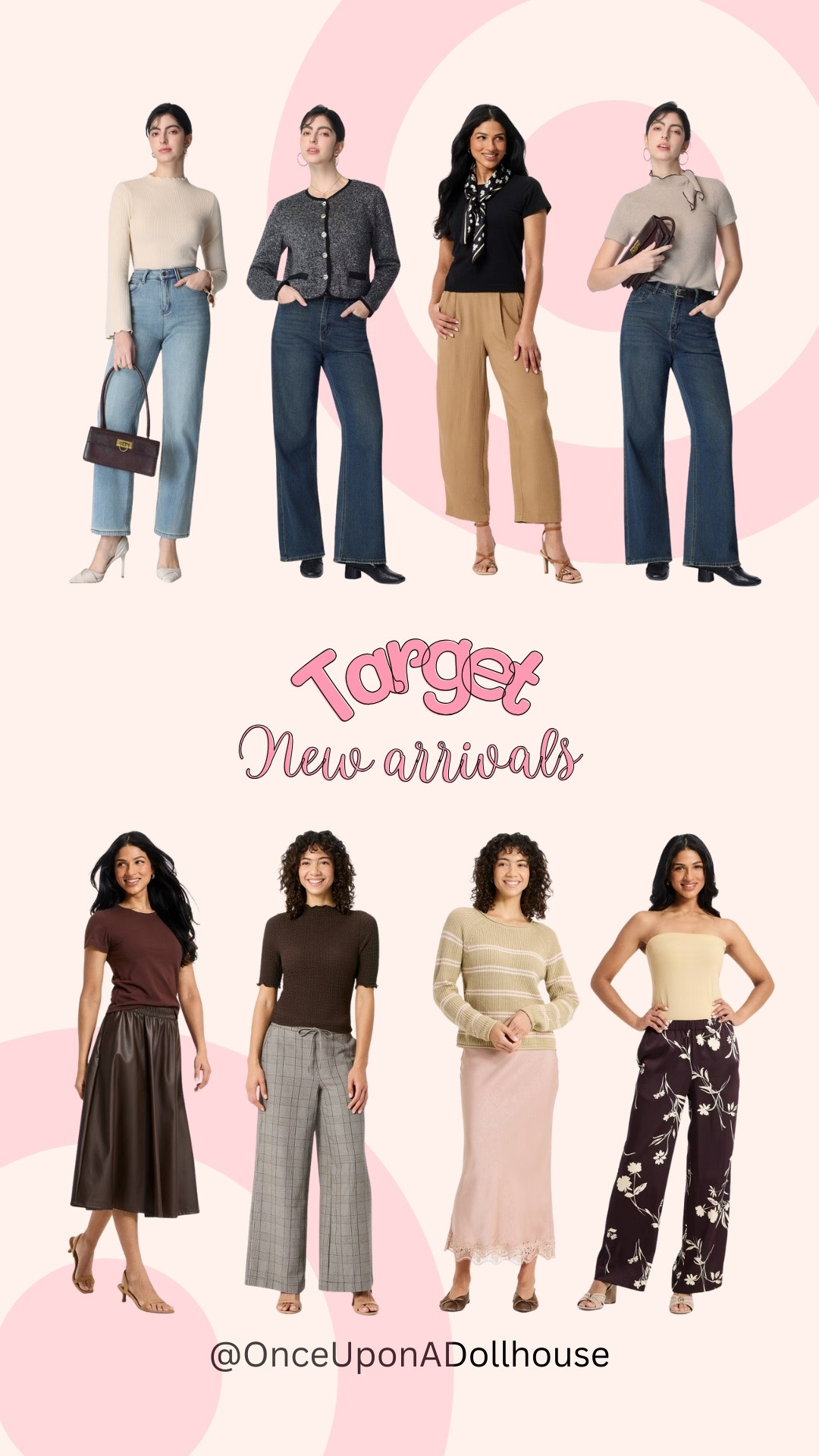 Target New Arrivals! 

Jumper, knit top, tube top, pants, shirt, sweater, skirt, cardigan, pants

#LTKWorkwear #LTKootd