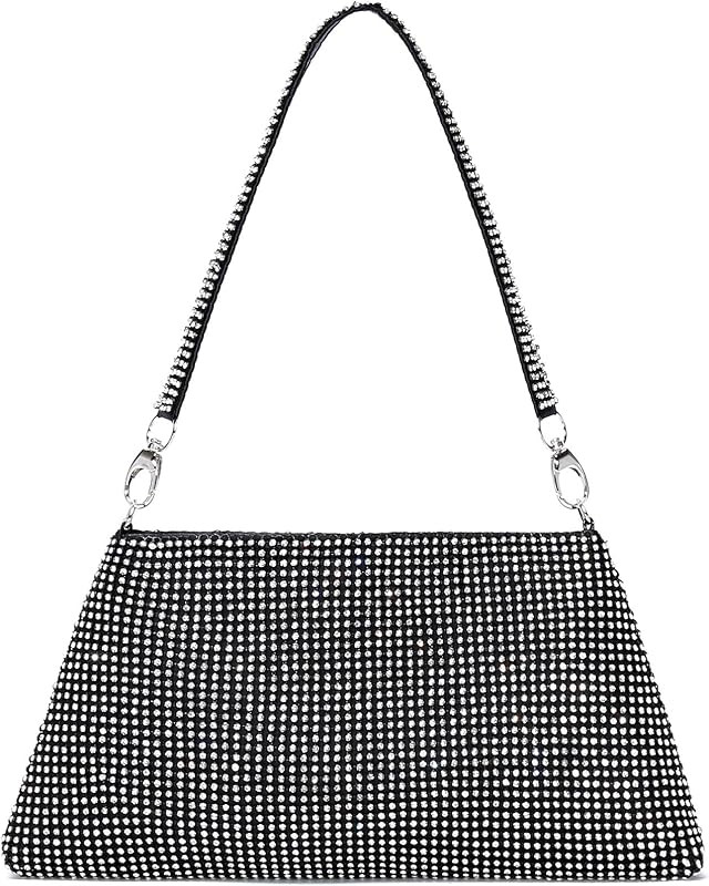 YIKOEE Rhinestone Clutch Purses for Women Bling Evening Bag | Amazon (US)