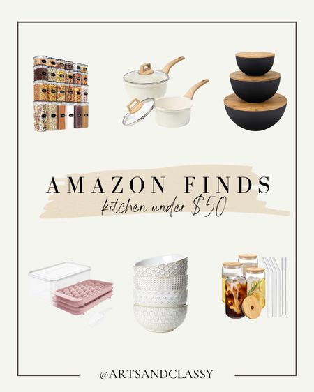 Looking for kitchen gear without breaking the bank? These budget-friendly Amazon finds are perfect whether you’re looking for new kitchenware or storage solutions!

#LTKFind #LTKhome #LTKunder50