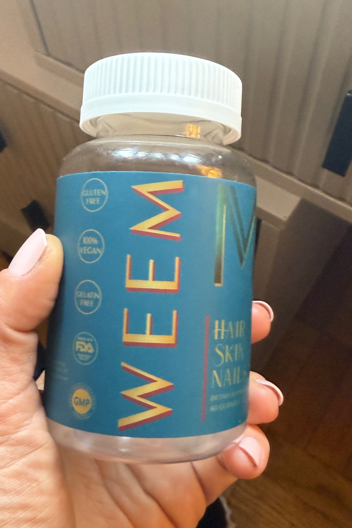 Another empty. 

I rarely like a product enough to finish it, but this one works. My nails and hair are stronger and skin is glowy 💫. I’ve shared my hair growth journey a lot and the Weem supplements I take daily to help grow out my hair from short and damaged to long and strong. Not to mention, the cute pink gummies taste like 🍭…

#1 Amazon best seller for biotin supplements and under $30.

#LTKOver40 #LTKFindsUnder50 #LTKBeauty
