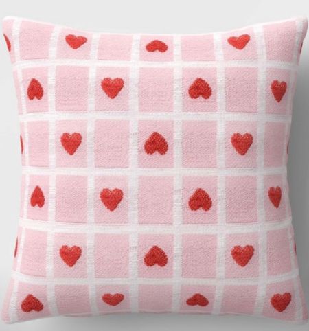 Target Valentine’s Day pillow
Heart pillows
Valentine’s Day home decor 
Hearts 


#LTKunder50 #LTKSeasonal #LTKhome