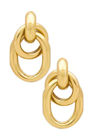joolz by Martha Calvo Ami Hoops in Gold from Revolve.com | Revolve Clothing (Global)