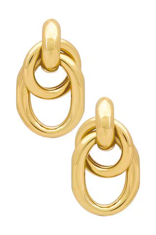joolz by Martha Calvo Ami Hoops in Gold from Revolve.com | Revolve Clothing (Global)