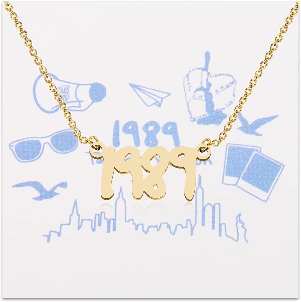 PENQI Singer Inspired Necklace Album Gift for Singer Fans Music Lovers Gift Singer Song Gift Musi... | Amazon (US)