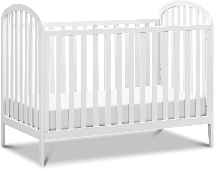 DaVinci Beau 3-in-1 Convertible Baby Crib with Wooden Toddler Bed and Daybed Conversion - Durable... | Amazon (US)