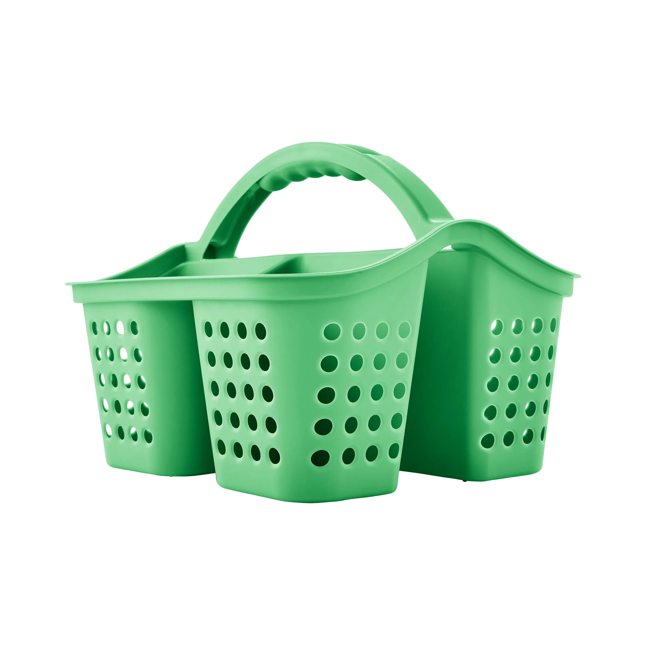 Mainstays by Becky G. & Alejandra Small Portable Shower Caddy, Green | Walmart (US)
