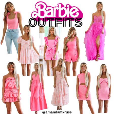 Barbie. Barbie movie. Barbie outfits. Pink top. Pink dress. Pink romper. Maxi dress. Tulle dress. Cutout dress. Ruffle dress.


#LTKunder50 #LTKFind #LTKunder100
