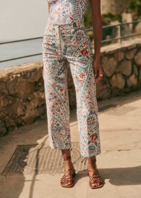 Martin Crop Trousers | Sezane Paris - US