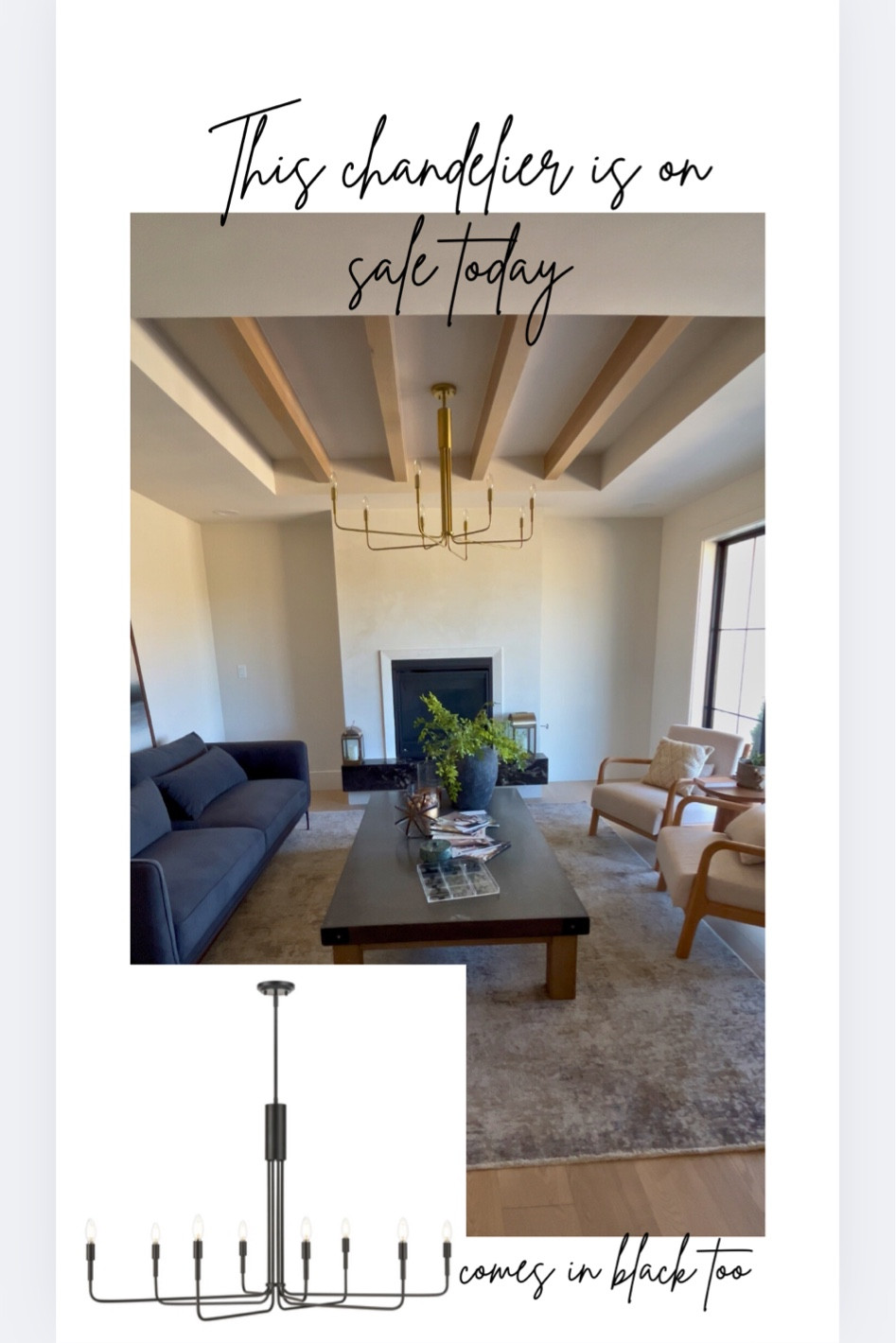 This is my go to budget friendly chandelier. 

#LTKhome