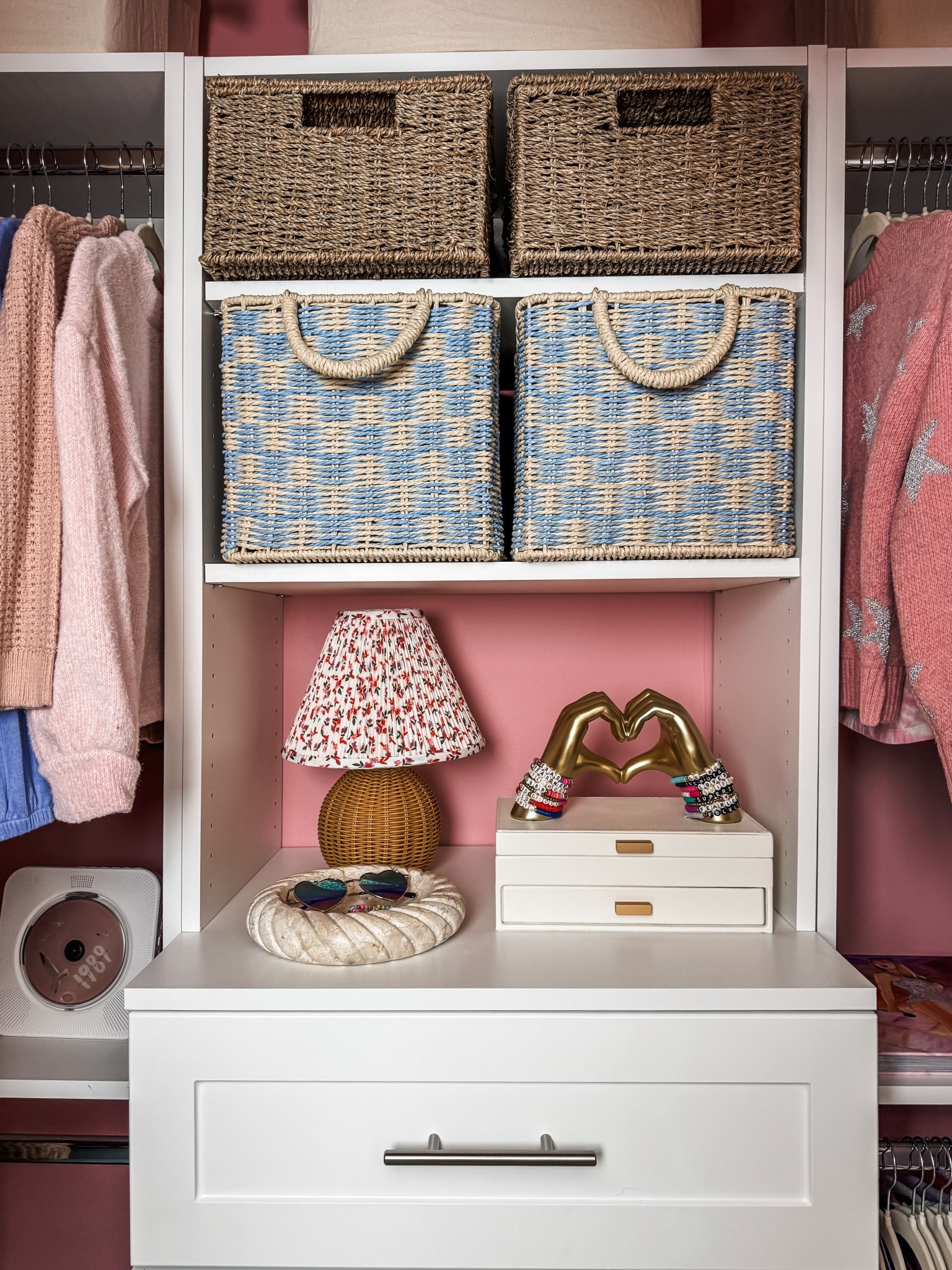 Girly pink closet 🩷

#LTKHome #LTKFamily