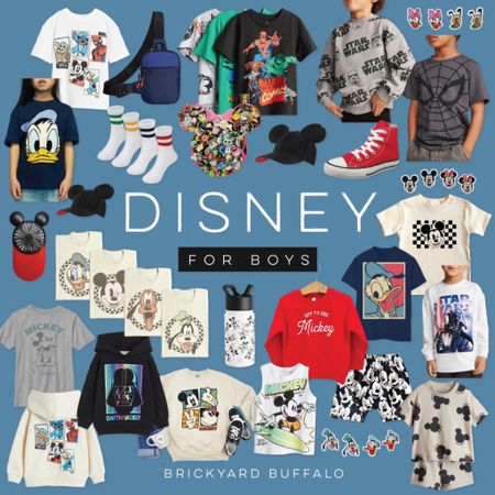 Get him ready to conquer Disney in style with these trendy Disney clothes and accessories for boys. From character shirts to Marvel gear, he'll be the most stylish kid in the park!

#DisneyStyle #BoyFashion #DisneyBound #AdventureAwaits

#LTKKids #LTKFamily #LTKTravel