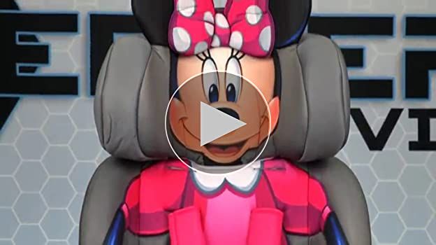 KidsEmbrace 2-in-1 Harness Booster Car Seat, Disney Minnie Mouse | Amazon (US)