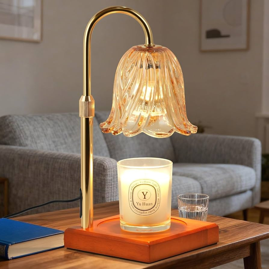 Candle Warmer Lamp with Timer Dimmable, Birthday Gifts for Women Mom, House Warming Gifts New Hom... | Amazon (US)