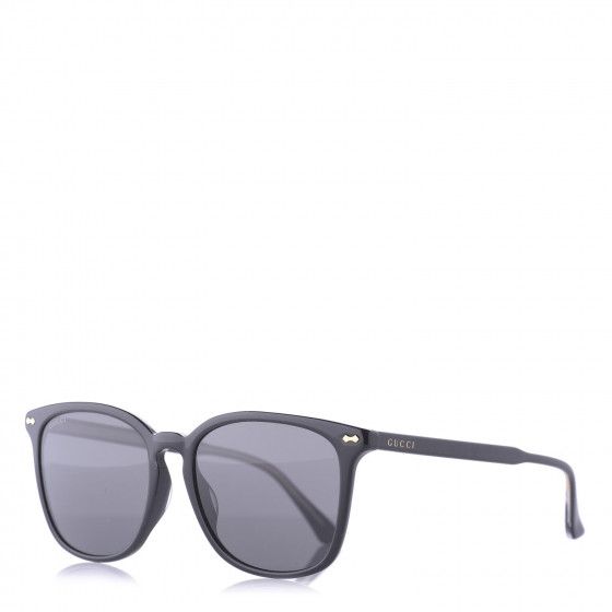 Square Frame Sunglasses GG0050S Black | Fashionphile