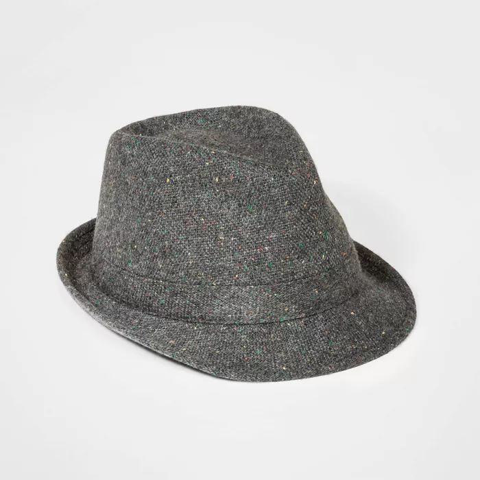 Boys' Woven Fedora Hat - Cat & Jack™ Gray | Target