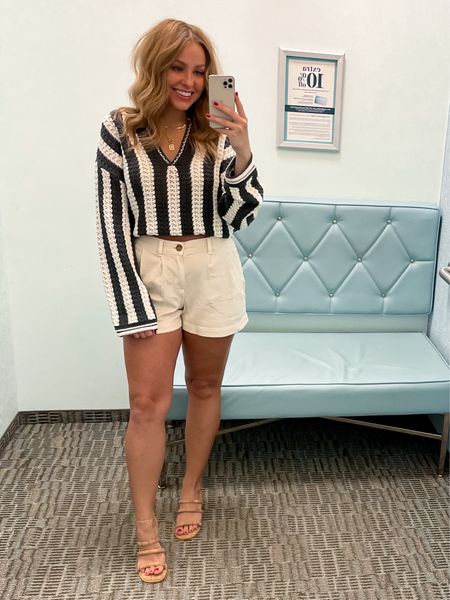 Summer sweater. Easy to style with shorts and transition into the fall 

#LTKsalealert #LTKworkwear #LTKstyletip
