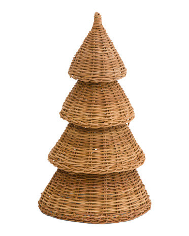 Rattan Christmas Tree | TJ Maxx