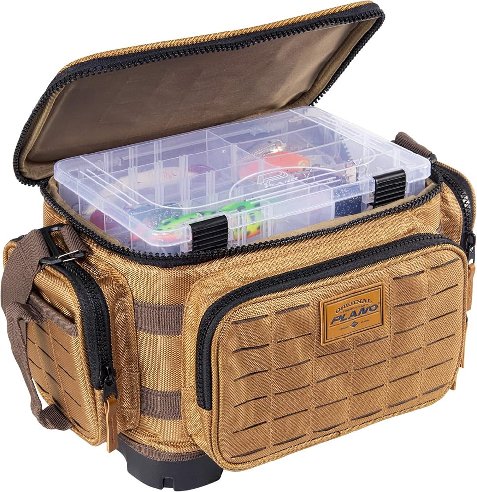 Plano Guide Series - Tackle Bag Durable Fishing tackle bag with moulded base, Tackle storage bags... | Amazon (US)