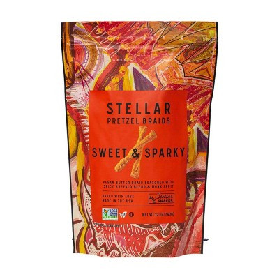 Stellar Snacks Sweet & Sparky Pretzel Braid - 12oz | Target