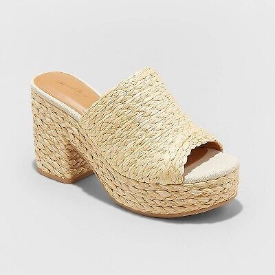 Women's Nessa Platform Mule Heels - Universal Thread  | eBay | eBay US