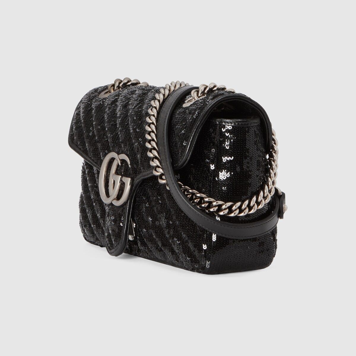 GG Marmont small sequin shoulder bag | Gucci (US)