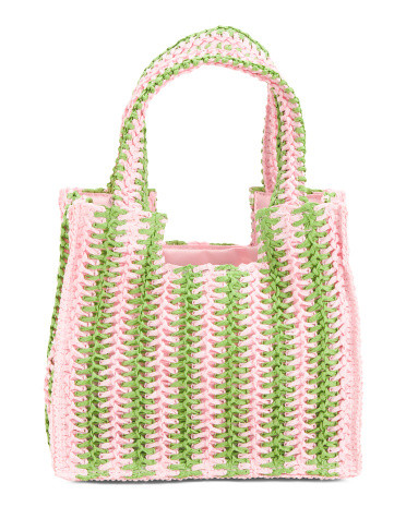 Inspire Crochet Tote | TJ Maxx