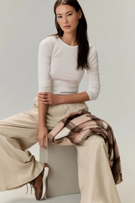 The Blair Baby Tee by Maeve: Long-Sleeve Edition | Anthropologie (US)