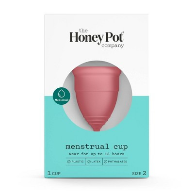 The Honey Pot Company, Menstrual Cup - Size 2 for Medium-Heavy Flow - 1ct | Target