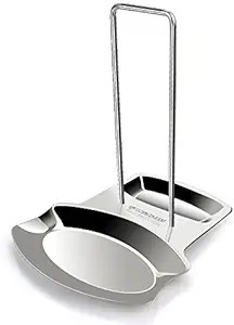 Yummy Sam Pot Lid Holder and Spoon Rest, Stainless Steel Utensils Lid Spoon Holder Ladle Rest Pot... | Amazon (US)
