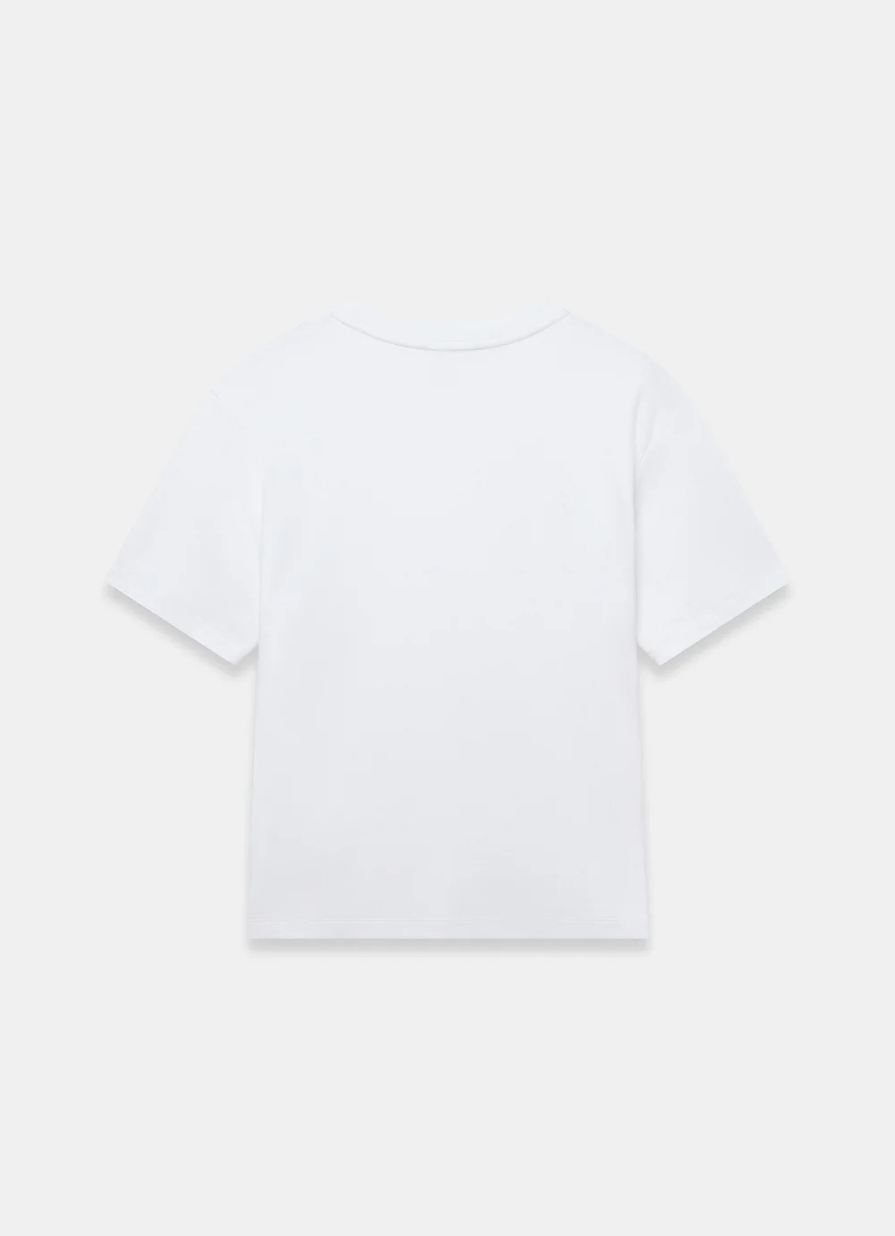 White Cotton Slim Fit T-Shirt | Mint Velvet