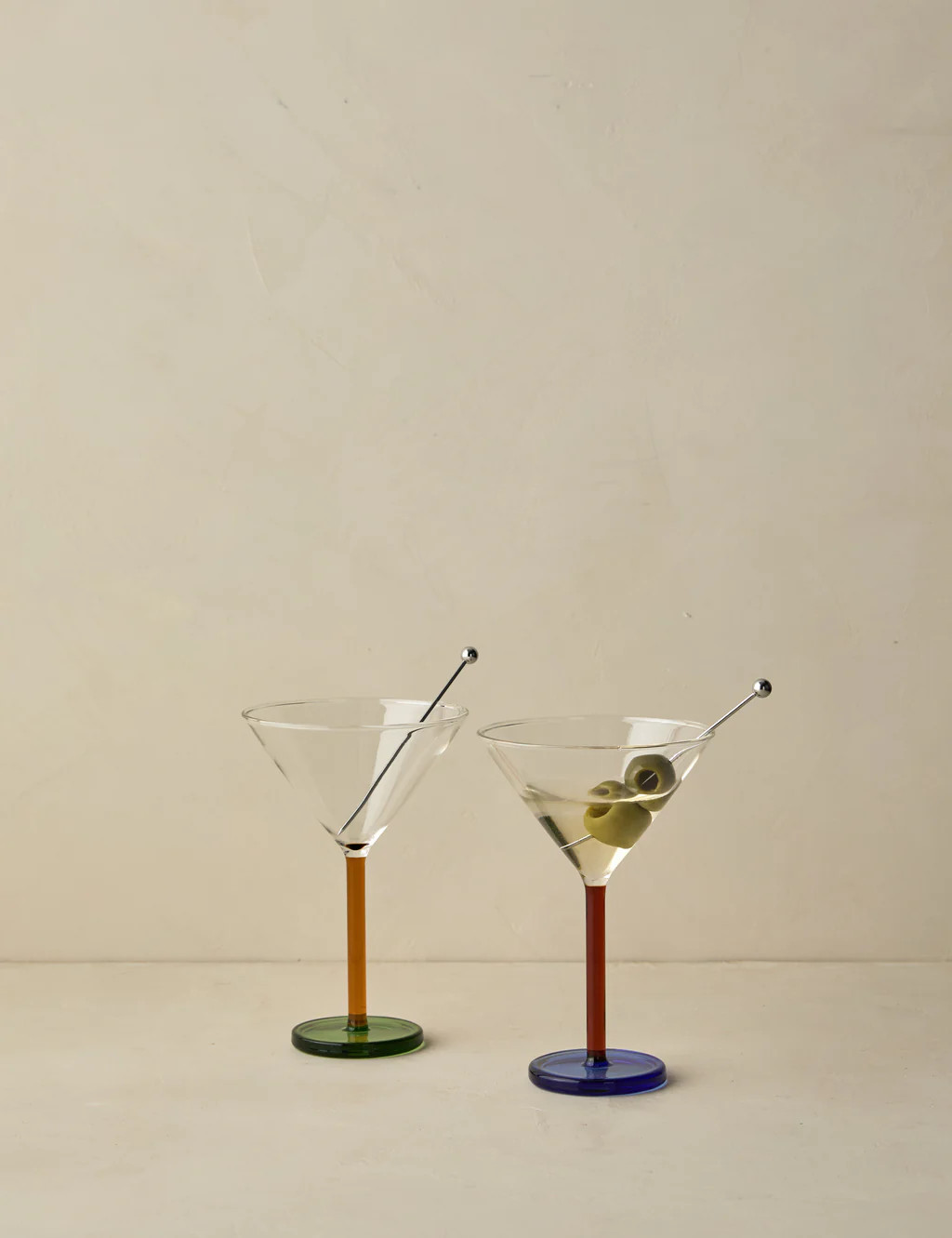 Piano Cocktail Glass (Set of 2) by Sophie Lou Jacobsen | Lulu and Georgia 