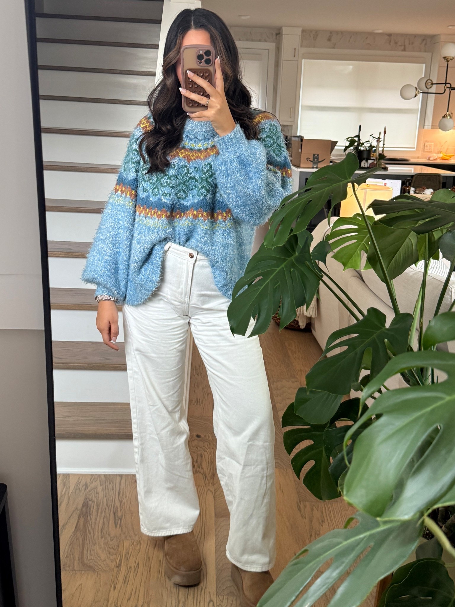 a winter ootd 🩵 

#LTKmomlife #LTKootd #LTKHoliday