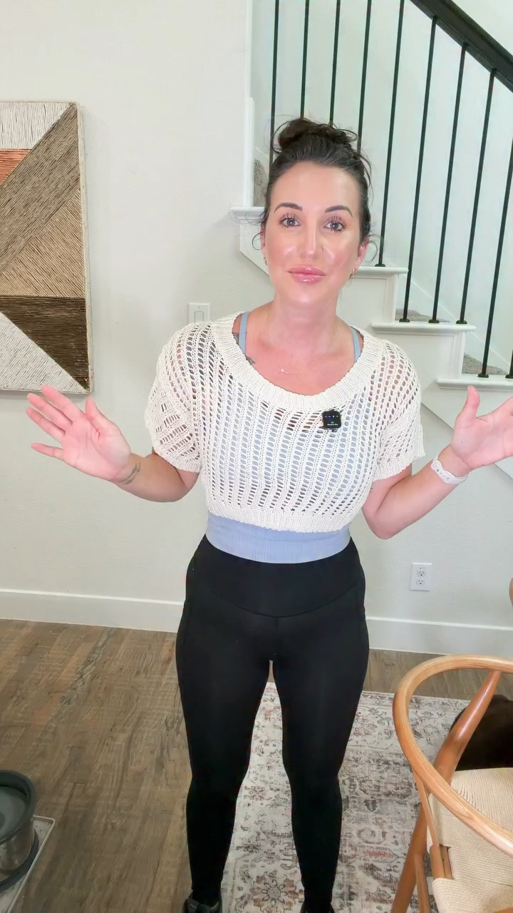 The cutest and EASIEST throw on cropped sweater knit top!

#LTKootd #LTKmomlife