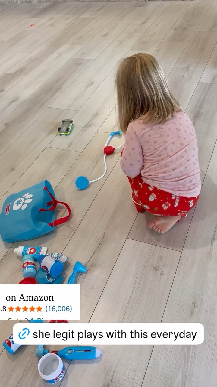 She plays with this Melissa & Doug pet vet play set EVERYDAY! 20% off now

#LTKSaleAlert #LTKHome #LTKKids