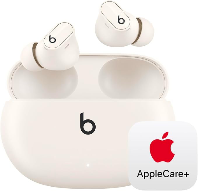 Beats Studio Buds + - Ivory with AppleCare+ (2 Years) | Amazon (US)