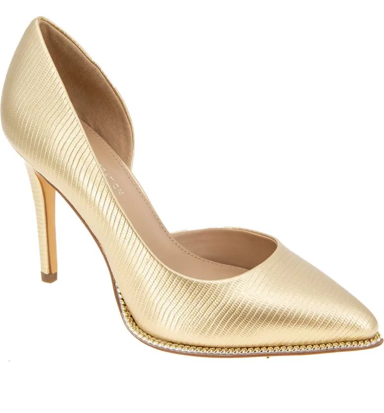 Harnoy Half d'Orsay Pointed Toe Pump | Nordstrom