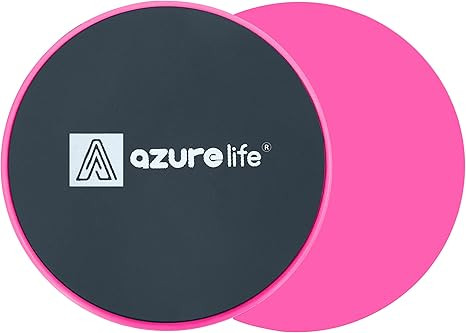 A AZURELIFE Exercise Core Sliders, Dual Sided Exercise Gliding Discs Use on Carpet or Hardwood Fl... | Amazon (US)