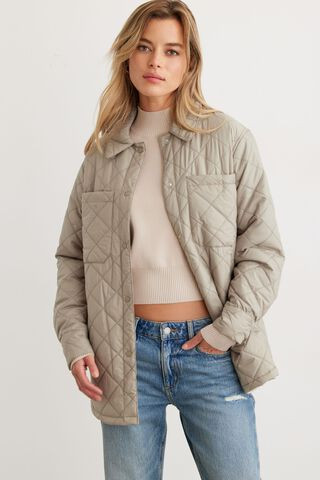 Veste-chemise matelassée | Dynamite Clothing