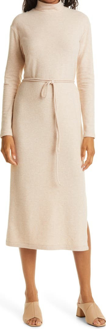 Long Sleeve Mock Neck Knit Dress | Nordstrom | Nordstrom