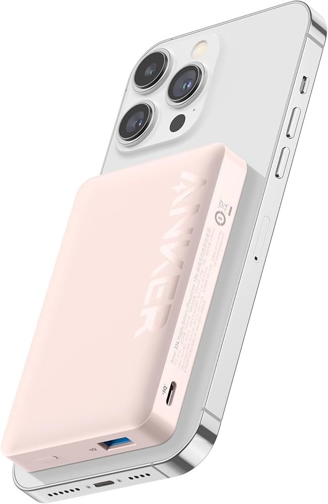 Anker Magnetic Power Bank 10K, Wireless Portable Charger, 20W Fast Charging Battery Pack with USB... | Amazon (US)