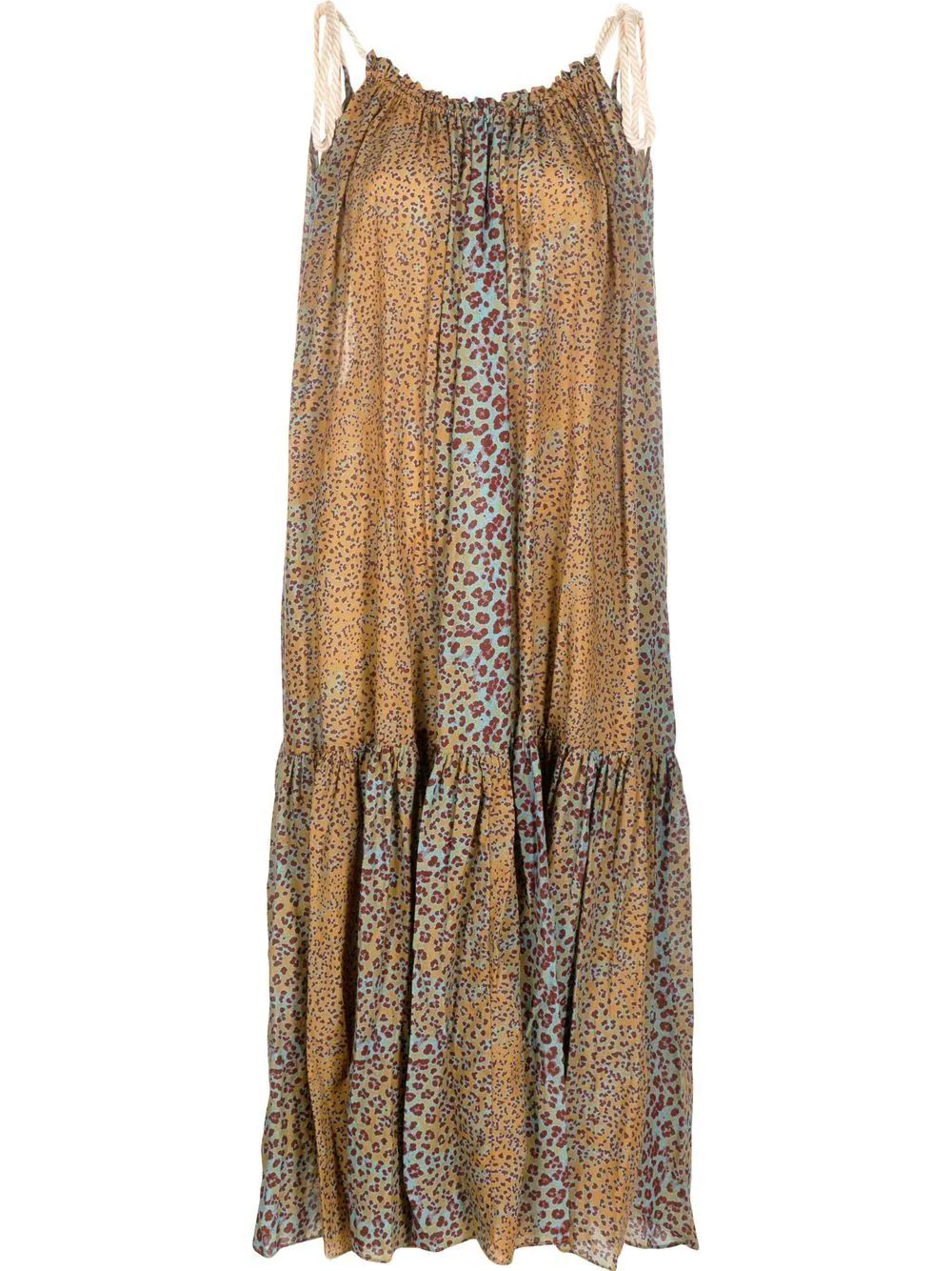 Cari leopard-print dress | Farfetch Global