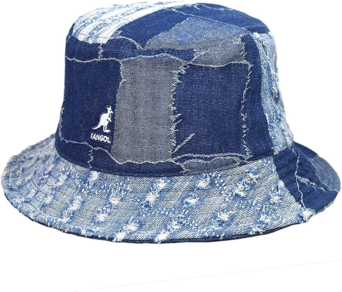 Kangol Denim Mashup Bucket Fishing Hat Women/Men - | Amazon (US)