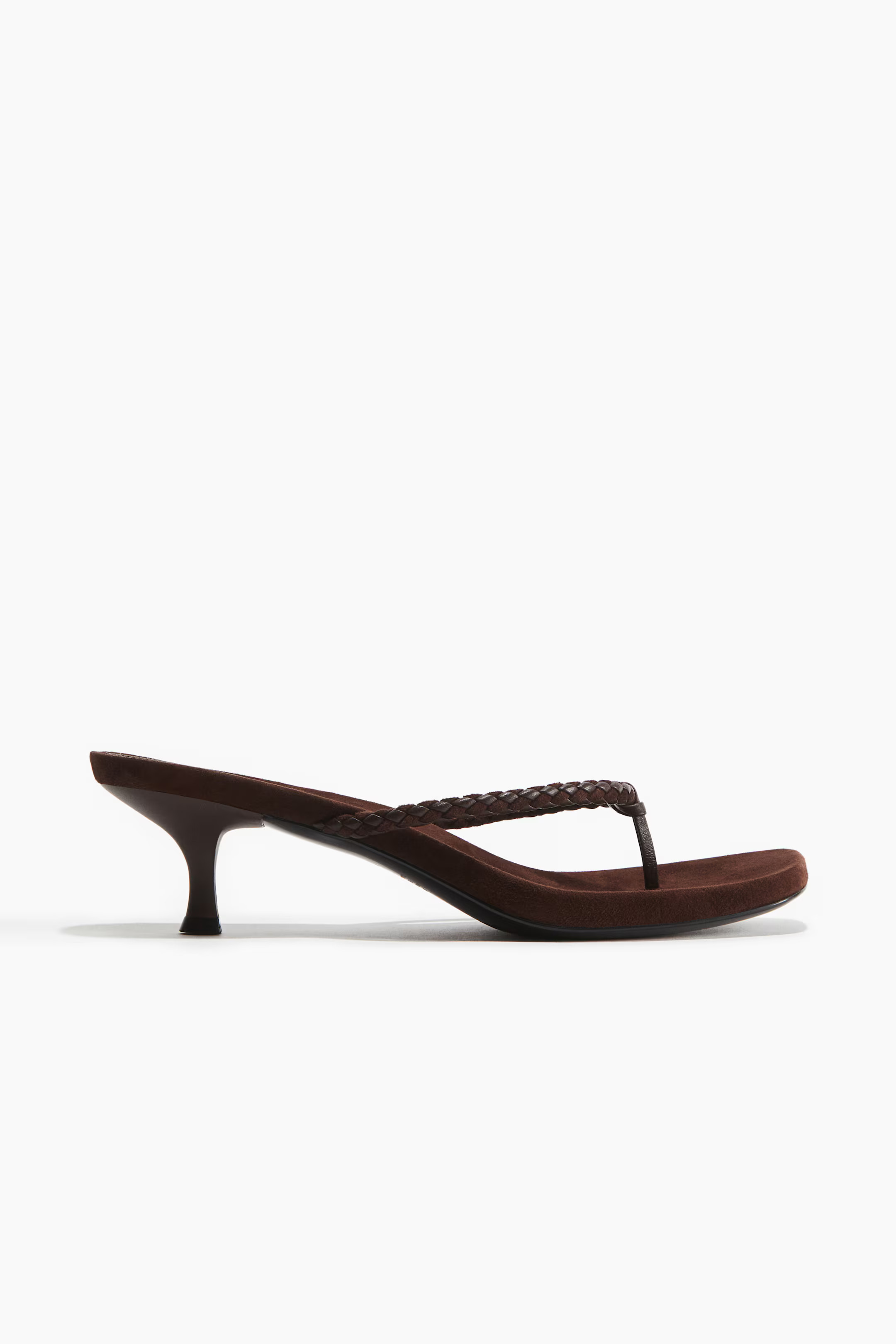 Heeled suede sandals | H&M (UK, MY, IN, SG, PH, TW, HK)