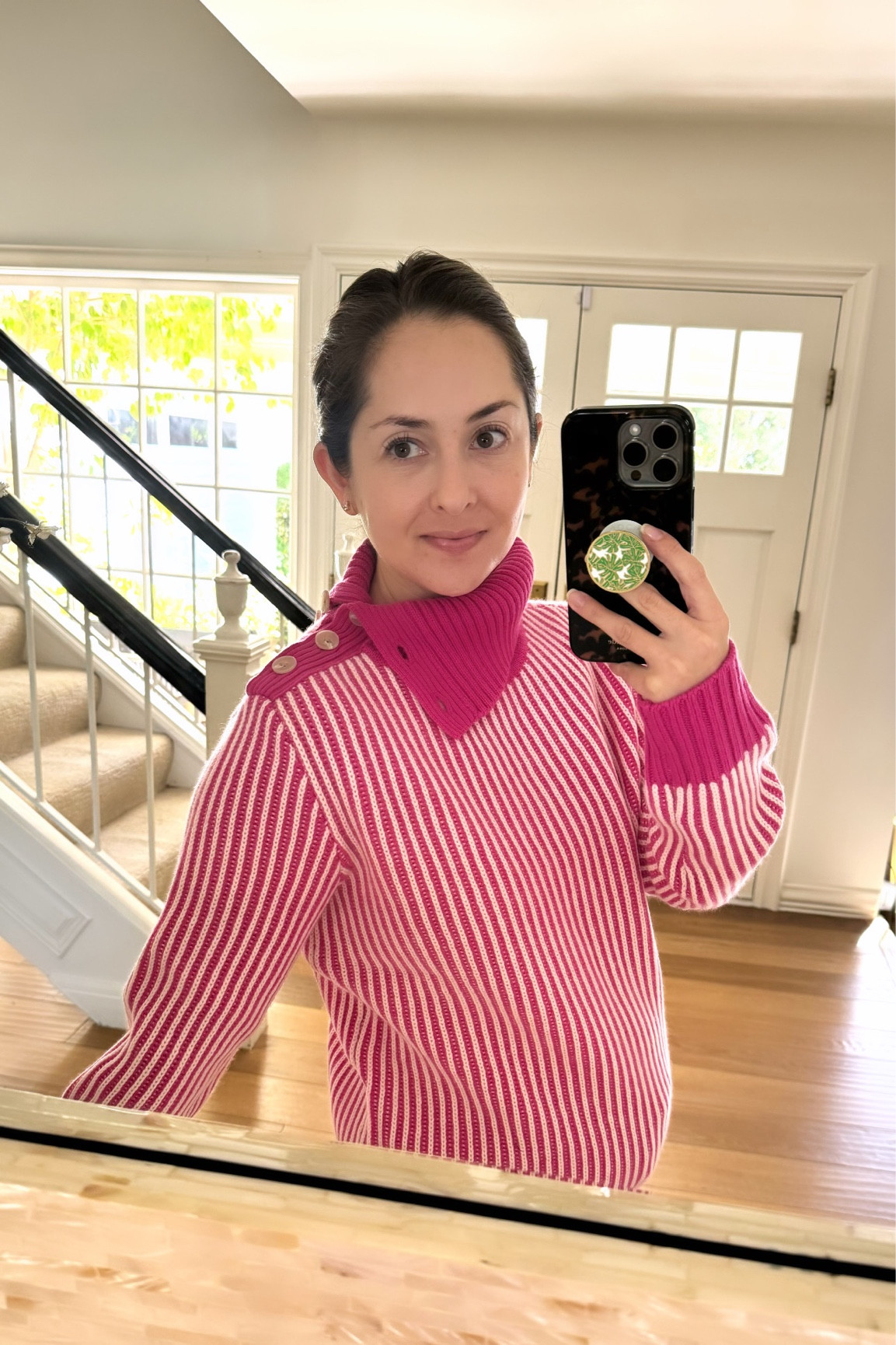 Barbie pink Summersalt cashmere and wool blend sweater 

#LTKHoliday #LTKSeasonal #LTKGiftGuide