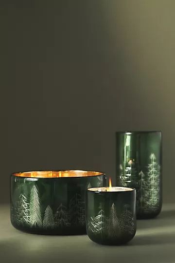 Eirwen Glass Candle | Anthropologie (US)