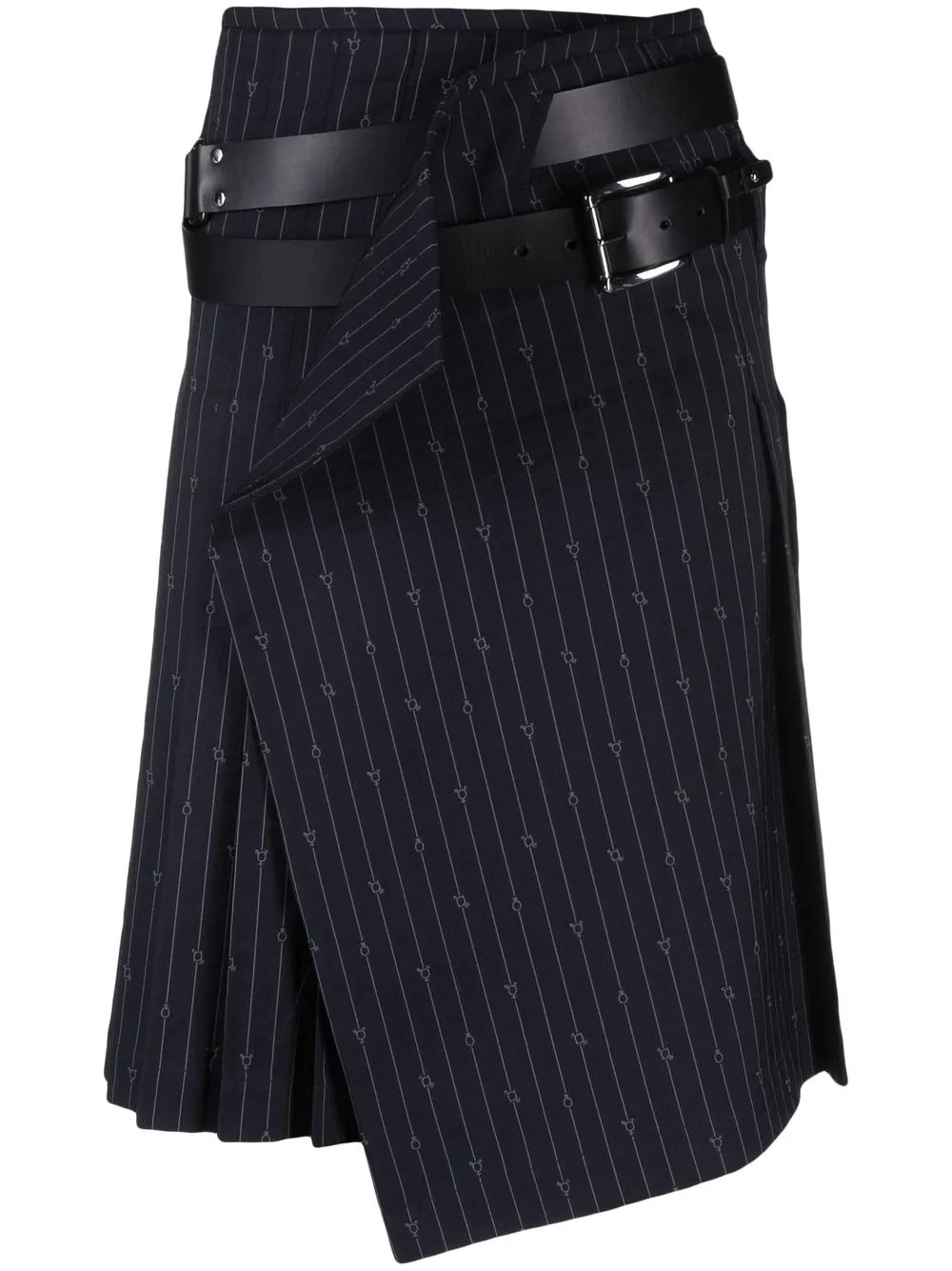 belted asymmetric skirt | Farfetch Global