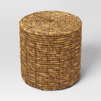 Woven Storage Ottoman Natural- Room Essentials™ | Target
