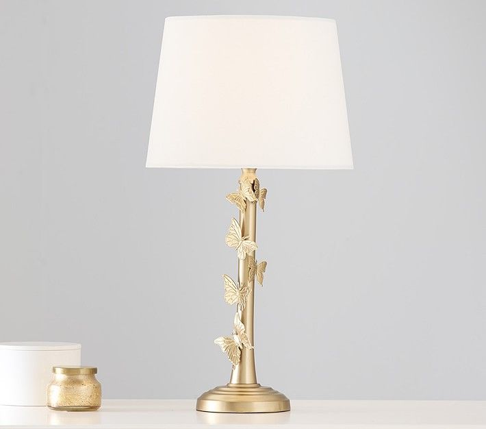 Monique Lhuillier Butterfly Trail Lamp | Pottery Barn Kids